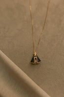 Colar Nossa Senhora Aparecida com Manto de Zircônia