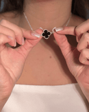 Colar Trevo Em Prata 925 - Karina Pratas